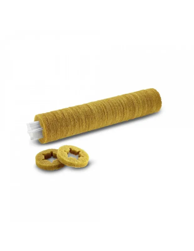 Pad rouleau sur gaine, souple, jaune, 350 mm - 63690530 - Karcher