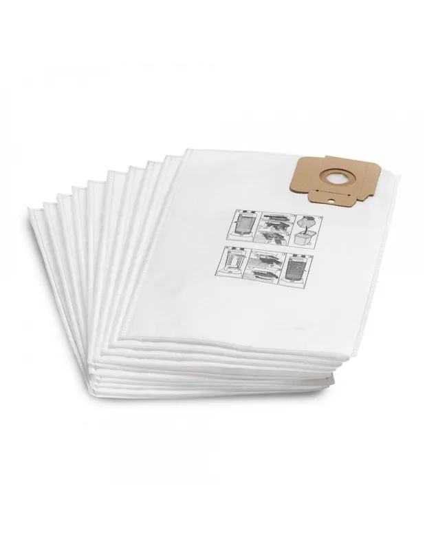 Sacs filtrants non tissés (x10) - 69043050 - Karcher