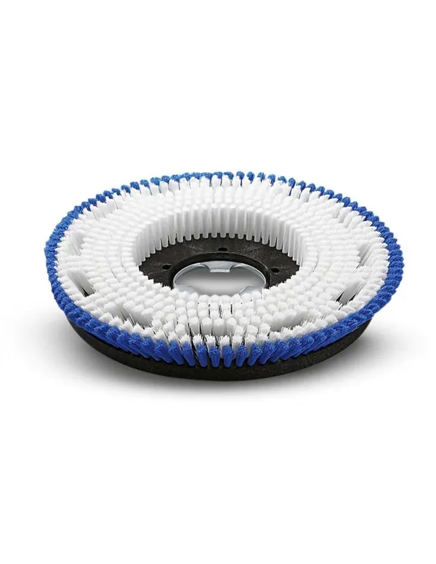Brosse de shampooingnage, moyennement souple, bleu / blanc, 430 mm - 63698960 - Karcher