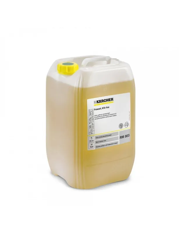 Agent de prélavage RM 803 ASF sans NTA 200 litres - 62955490 - Karcher