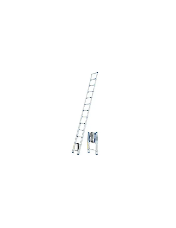 Echelle télescopique X‘Tenso 4.10 m 11 marches - 00094618 - Tubesca
