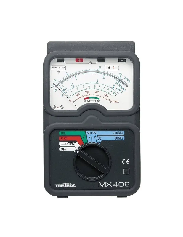 Contrôleur d‘isolement et de continuité MX 406B - MX0406B - Metrix