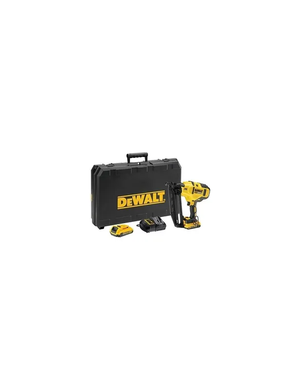 Cloueur de finition 16Ga XR 18V 2Ah Li-ion Brushless - 2 batteries - coffret - DCN660D2 - Dewalt
