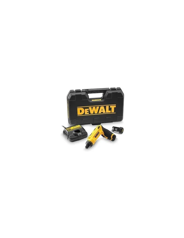 Tournevis gyroscopique XR 7.2V 1Ah Li-Ion - 2 batteries - coffret - DCF680G2 - Dewalt