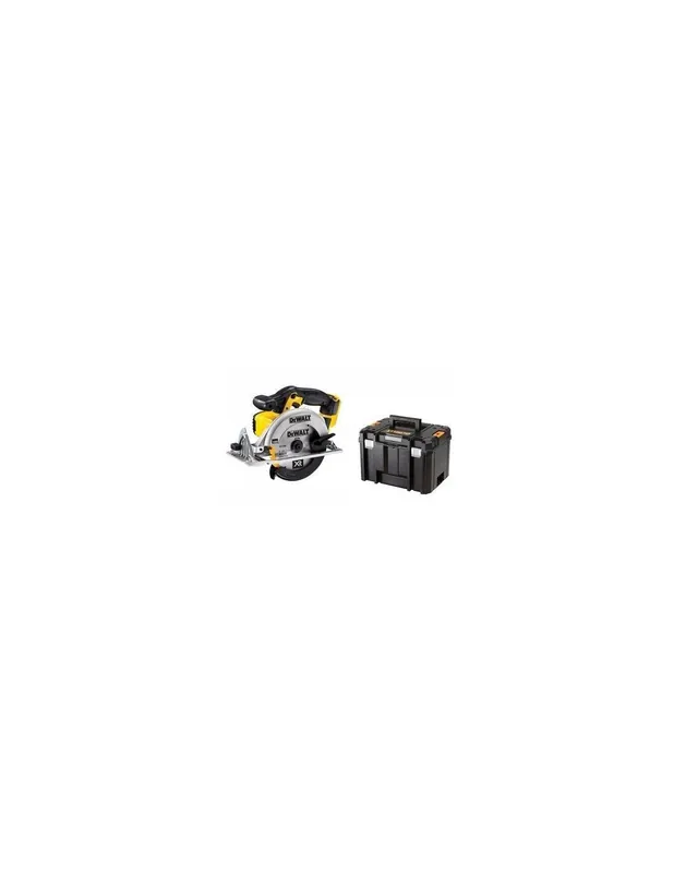 Scie circulaire XR 18V 165 mm - sans batterie ni chargeur - coffret TSTAK - DCS391NT - Dewalt