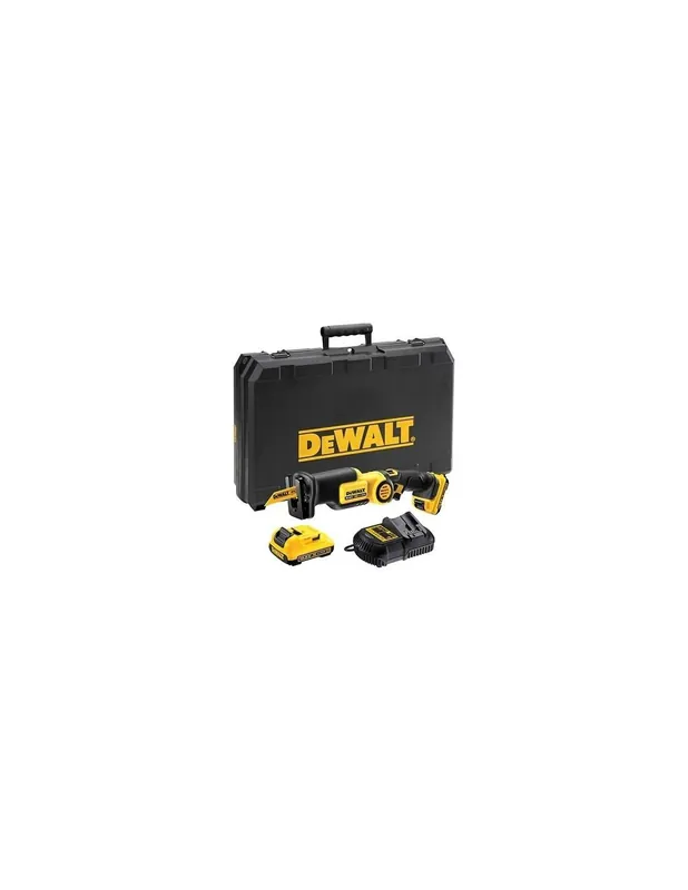 Scie sabre XR 10.8V 2Ah Li-Ion - 2 batteries - coffret - DCS310D2 - Dewalt