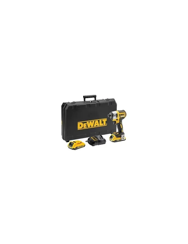 Visseuse à chocs XR 18V 2Ah Li-Ion Brushless - 3 vitesses - 2 batteries - coffret TSTAK - DCF887D2 - Dewalt