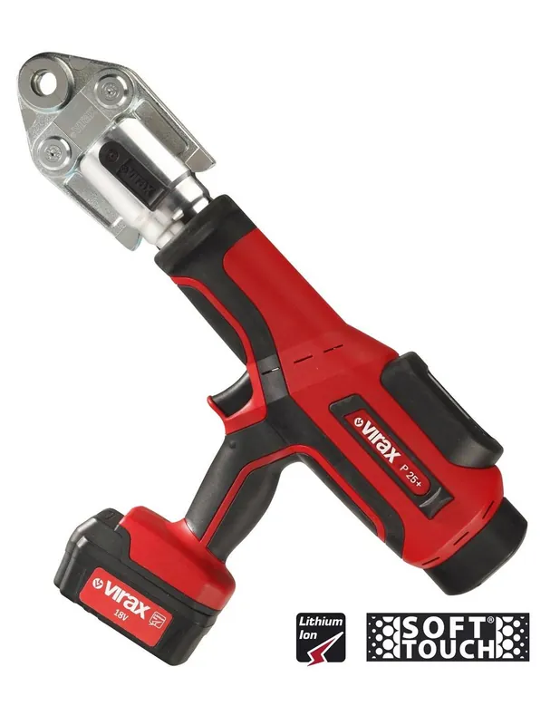 Sertisseuse viper P25+ 2 batteries 18V 3AH + chargeur - 253261 - Virax