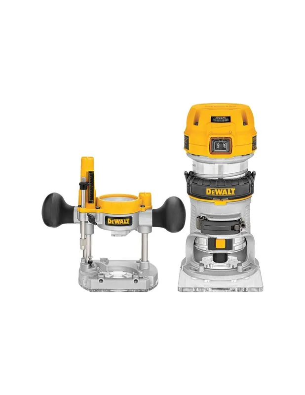 Défonceuse et affleureuse 900W 6-8 mm - D26204K - Dewalt