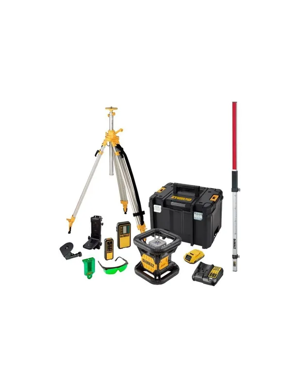 Laser rotatif double pente intérieur extérieur 18V 2Ah Li-Ion - DCK379D1G - Dewalt