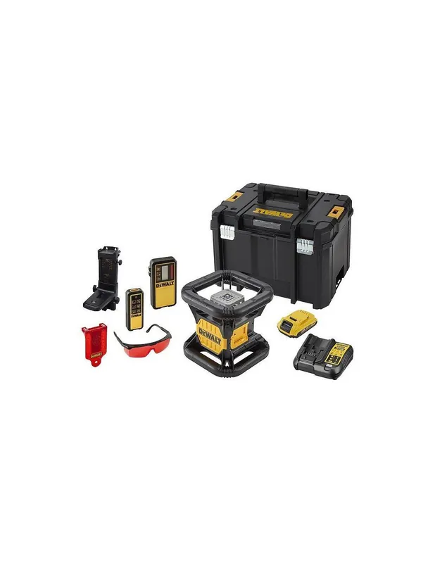 Laser rotatif double pente XR 18V 2Ah Li-Ion - DCE079D1R - Dewalt
