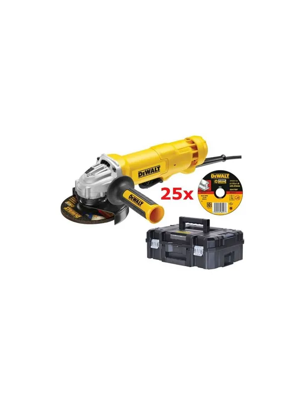Meuleuse 1400W 125 mm - DWE4233KT - Dewalt