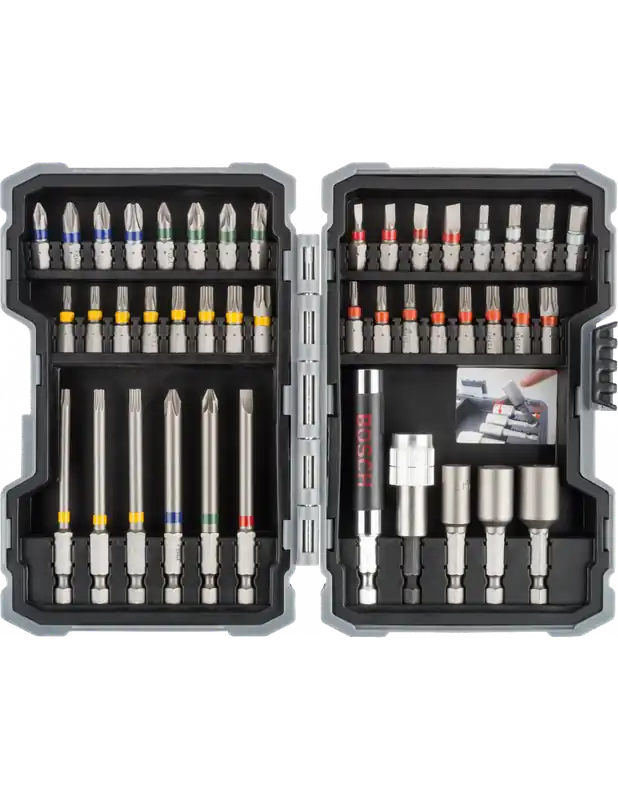 Coffrets d’embouts de vissage (43 pièces) - 2607017164 - Bosch