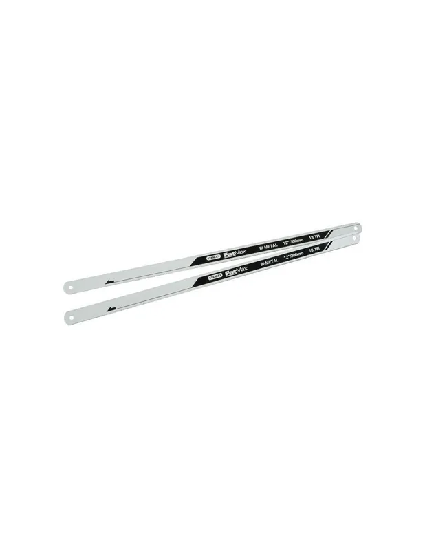Carte 2 lame de scie à métaux bimétal Fatmax 12 Dents - FMHT0-20196 - Stanley