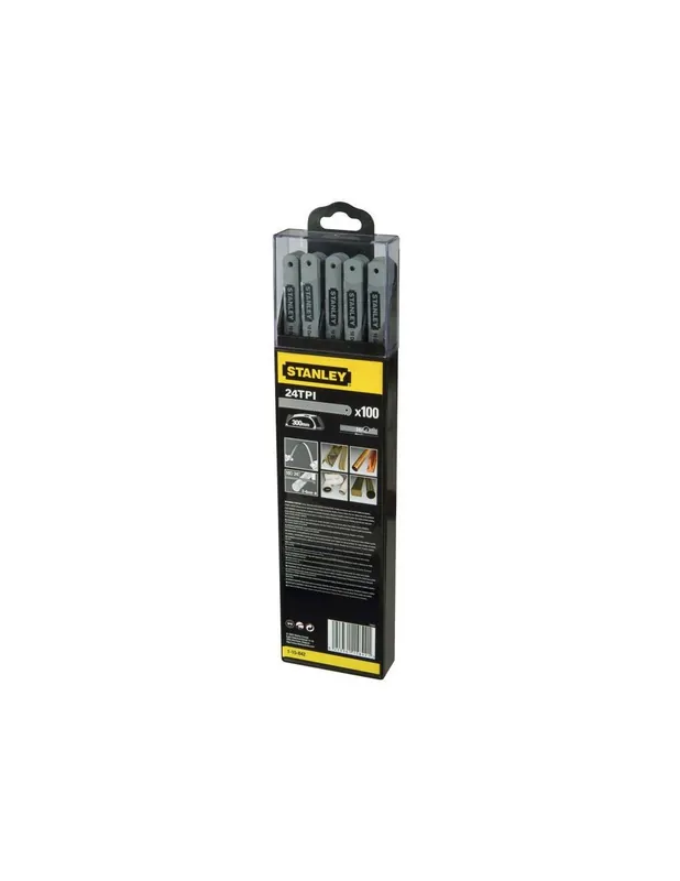 Carte 2 lame de scie à métaux Flexible Lion 8-10-12 Dents - 0-15-801 - Stanley
