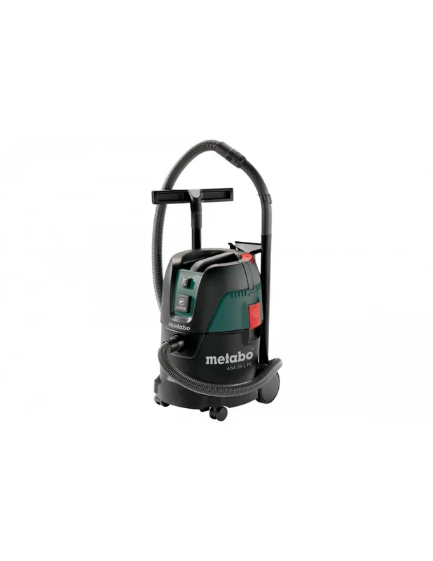 Aspirateur tous usage 1250W Classe L 25 litres ASA 25 L PC - 602014000 - Metabo