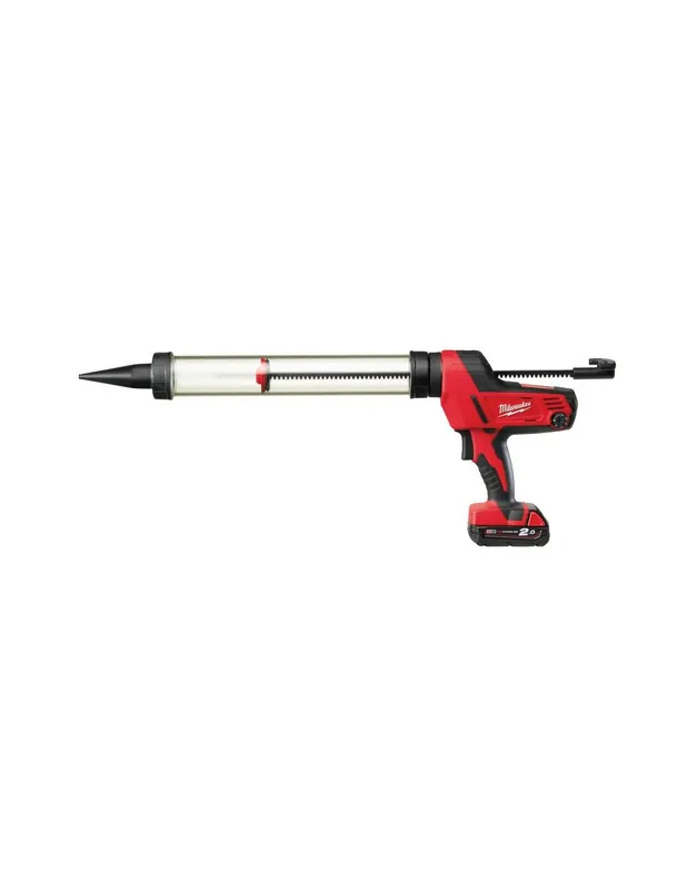 Pistolet à mastic sans fil 18V Li-Ion set C18 PCG 600T-201B - (1x 2,0Ah) - 4933441808 - Milwaukee