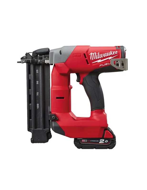 Cloueur de finition sans fil 18V Li-Ion set M18 CN18GS -202X - (2x 2,0Ah) 16-54mm 4933451573 - Milwaukee