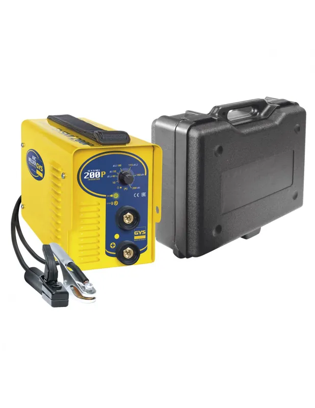 Poste à souder MMA Inverter GYSMI 200P avec valise - 030794 - GYS