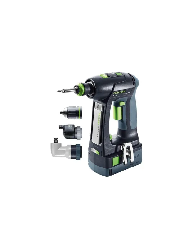 Perceuse visseuse 18V 5.2 Ah C 18 Li 5.2 Set - 564611 - Festool