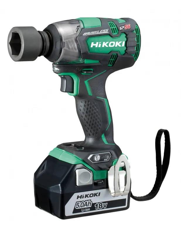 Clé à choc sans fil 14,4 V 5.0 Ah 1/2” - WR18DBDL2WPZ - Hikoki Hitachi