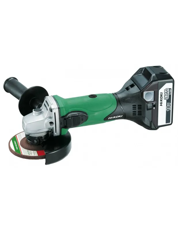 Meuleuse sans fil Ø 125 mm - 18V 5.0 Ah - G18DSLWUZ - Hikoki Hitachi