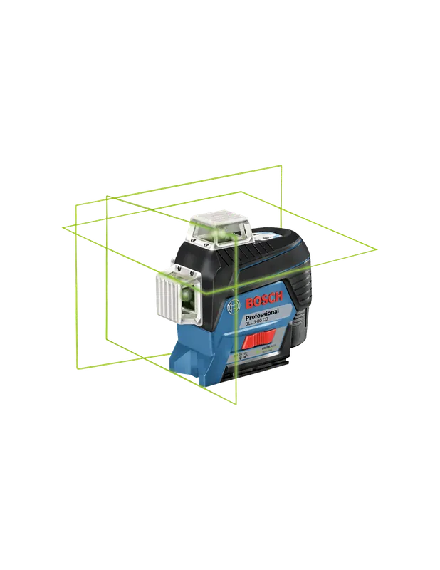 Laser lignes GLL 3-80 CG Solo (connectable) Coffret L-BOXX - 0601063T03 - Bosch