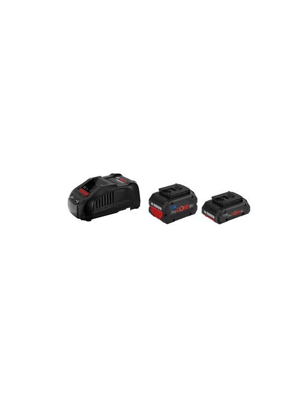 Pack 2 batterie ProCORE 18V 4.0Ah + ProCORE 18V 8.0Ah + Chargeur GAL 1880 CV - 1600A01BA8 - Bosch