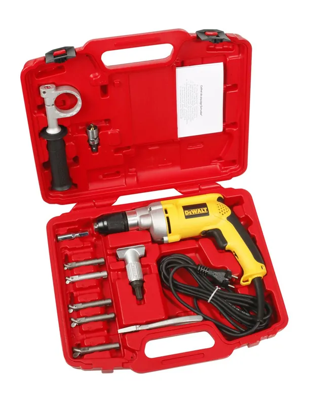 Coffret piquage Extrudax motorisé 5 outils + perceuse - 252830 - Virax