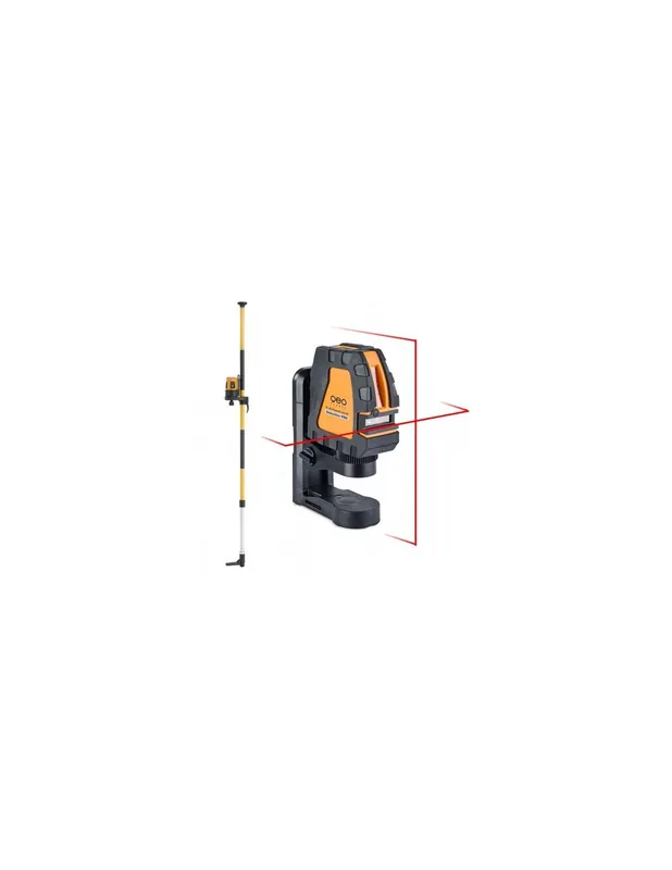 Pack laser croix FL 40-PowerCross Plus SP + canne support laser KS3 - 541510-S01 - Geo Fennel