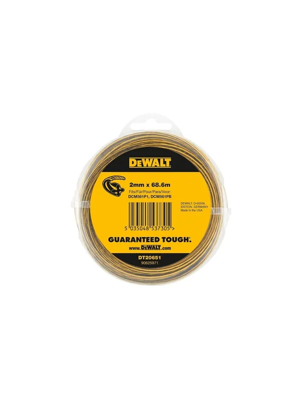 Bobine de fil 2 x 68,6 mm pour coupe bordures - DT20651 - Dewalt