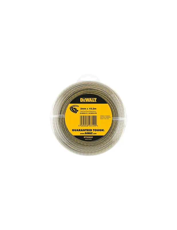 Bobine de fil 2 x 15,2 mm pour coupe bordures - DT20650 - Dewalt