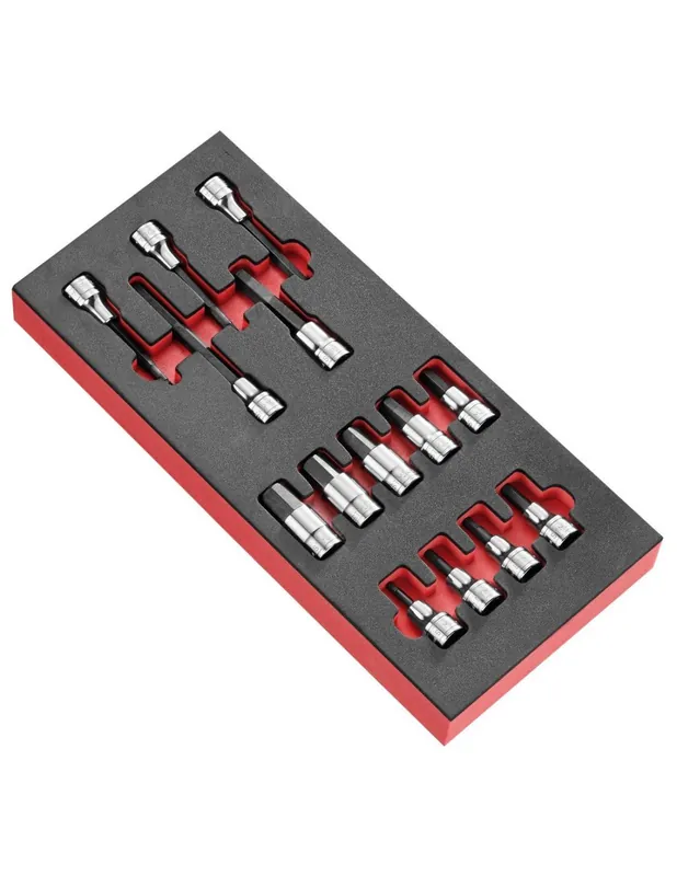 Module mousse cliquet douilles 1/2" - 6 pans - MODM.SHPB - Facom