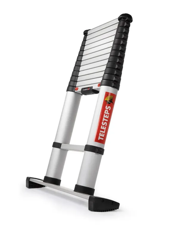 Echelle télescopique CLASSICO LINE 3.80M + barre stabilisatrice - TEL-60238AWS - Telesteps