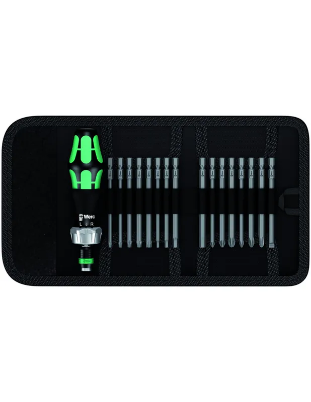Tournevis multilames Kraftform Kompakt 60 RA (jeu de 17) - 05051040001 - Wera