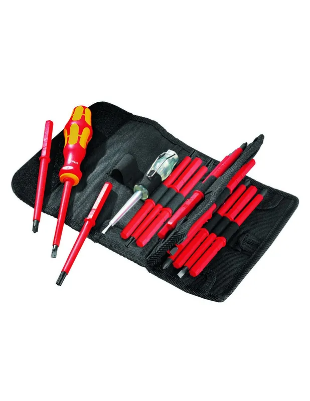 Tournevis multilames isolé Kraftform Kompakt VDE universal 1 (jeu de 16) - 05003474001 - Wera