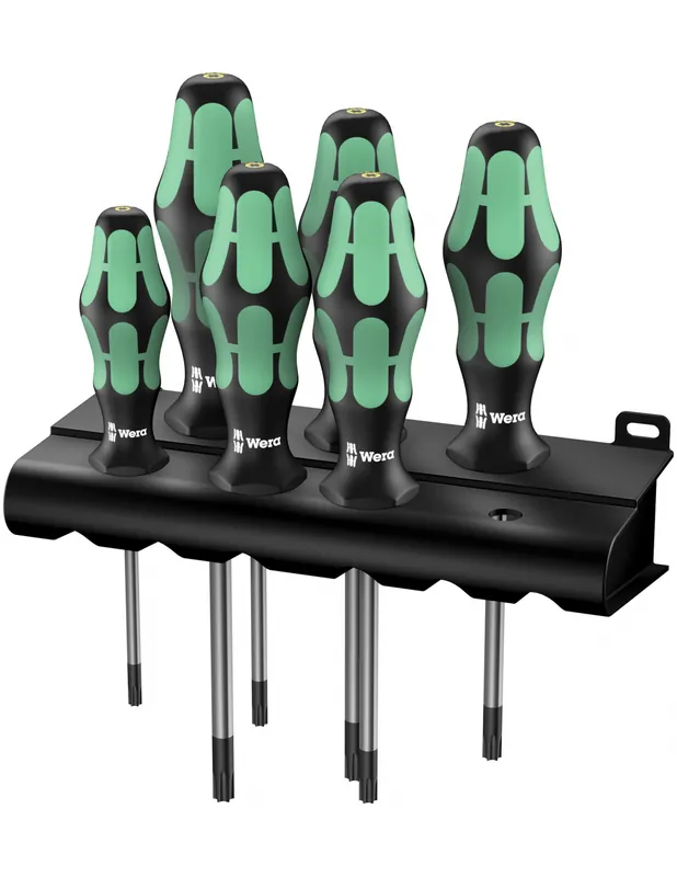 Tournevis Kraftform plus torx 367/6 (jeu de 6) - 05028062001 - Wera