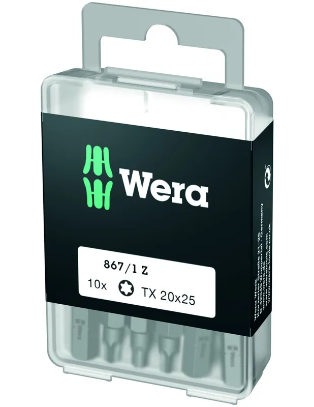 Embout Z 867/1 TX 25x25 mm (bte 10) - 05072409001 - Wera