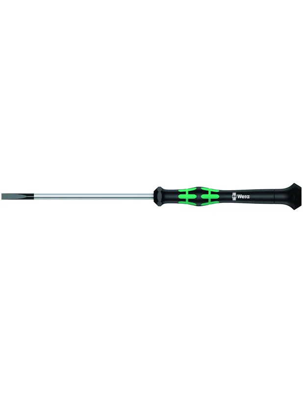Tournevis électronicien à fente 2035 0.40x2.5x80 mm - 05118008001 - Wera