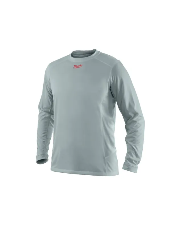 T-shirt respirant été - Gris Manches Longues WWLSG - Milwaukee