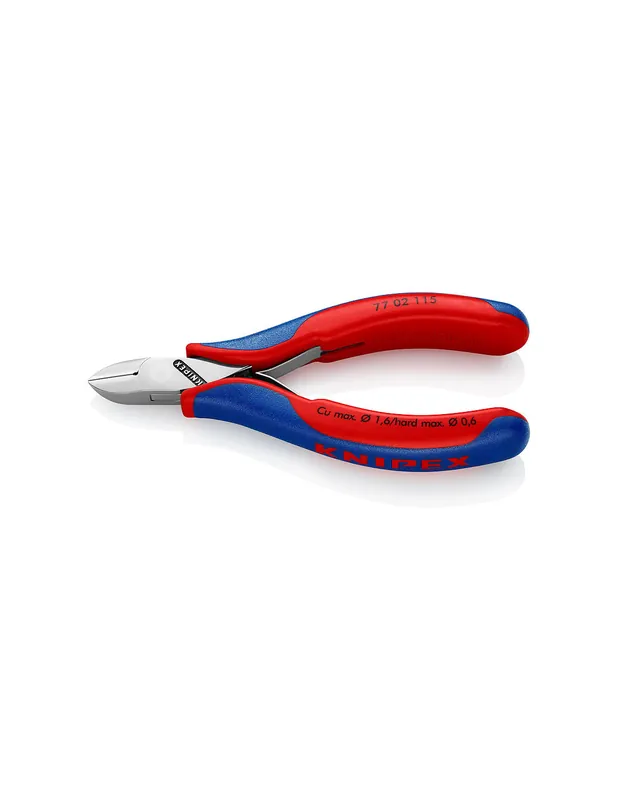Pince coupante de côté pour l’électronique 115 mm 7702115 - Knipex