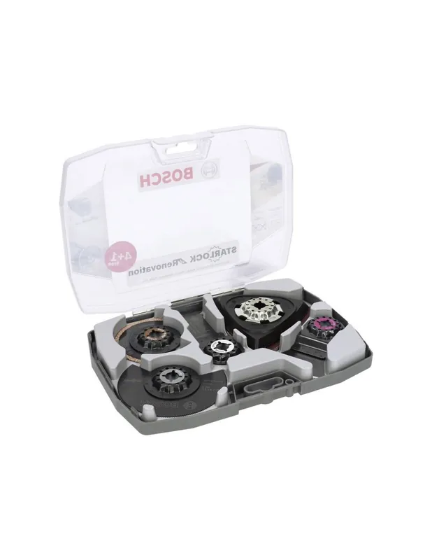 Coffret de lames Starlock spécial rénovation pour découpeur ponceur (5pièces) 2608664624 - Bosch