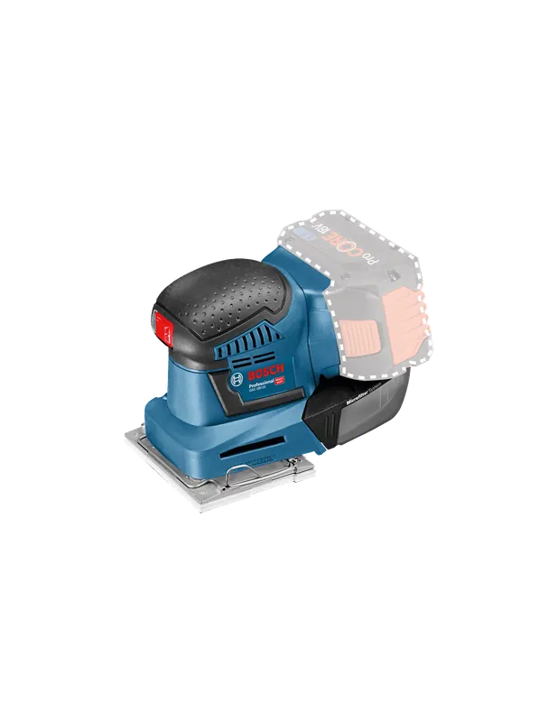 Ponceuse vibrante sans fil GSS 18V-10 Solo (machine seule) 06019D0200 - Bosch