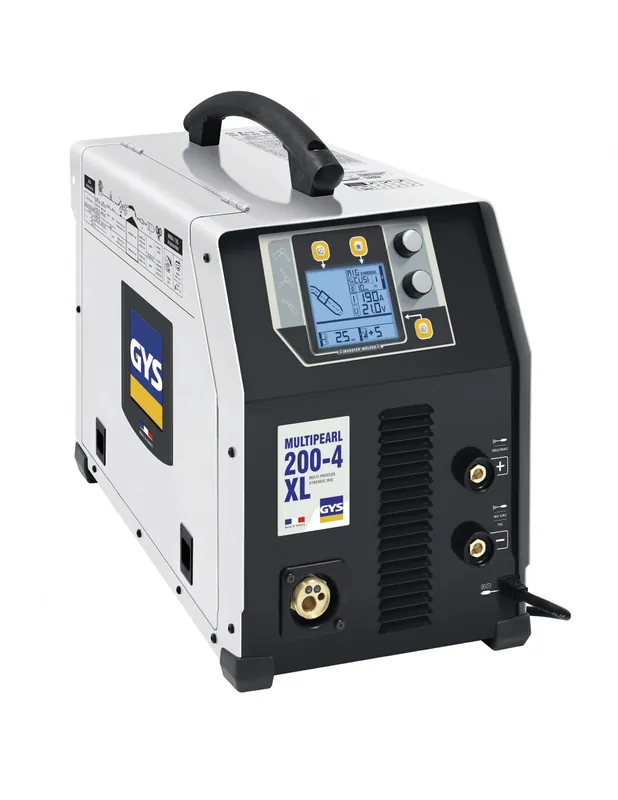 Poste de soudage multiprocédés (MIG/MAG, MMA, TIG) MULTIPEARL 200-4 XL 031791 - GYS