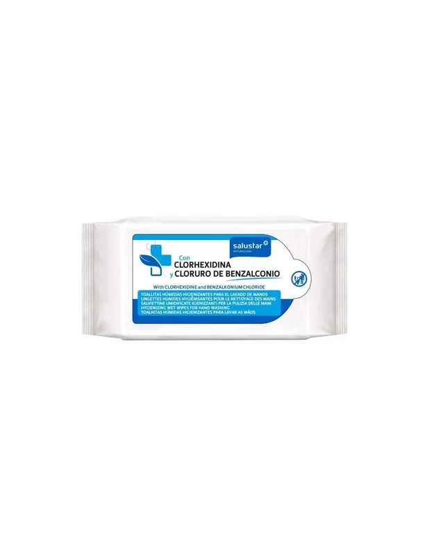 Lingettes désinfectantes anti-bactéries pour mains et surfaces (Sachet de 30)