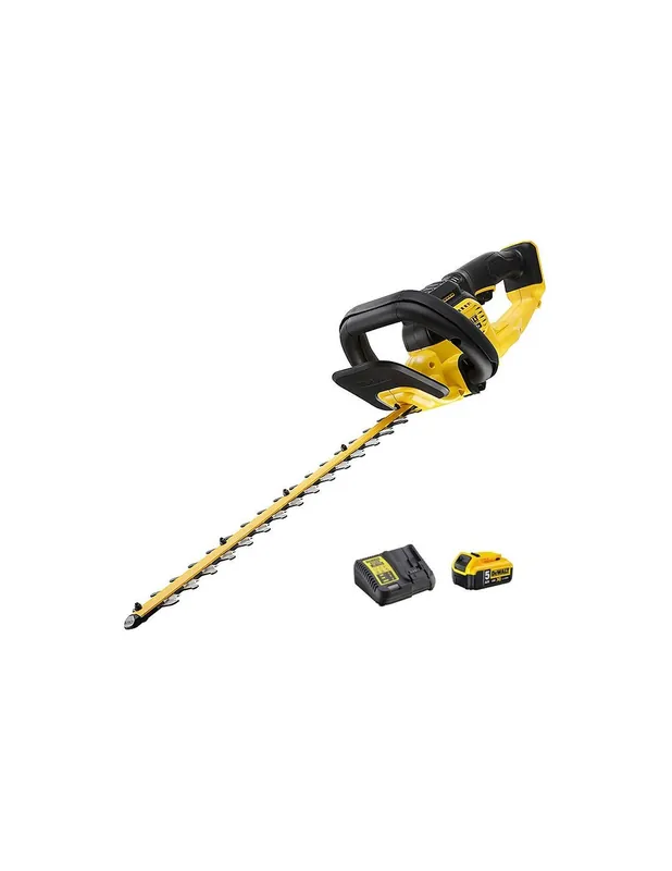 Taille-haies XR 18V 5Ah Li-Ion 55cm/25mm DCMHT563P1-QW - Dewalt