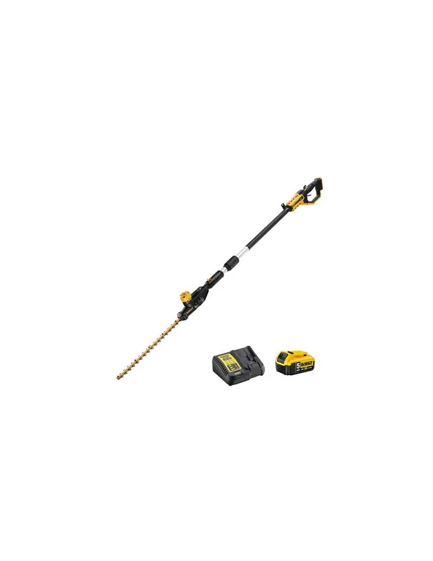 Taille-haies sur perche XR 18V 5Ah Li-Ion 55cm/25mm DCMPH566P1-QW - Dewalt