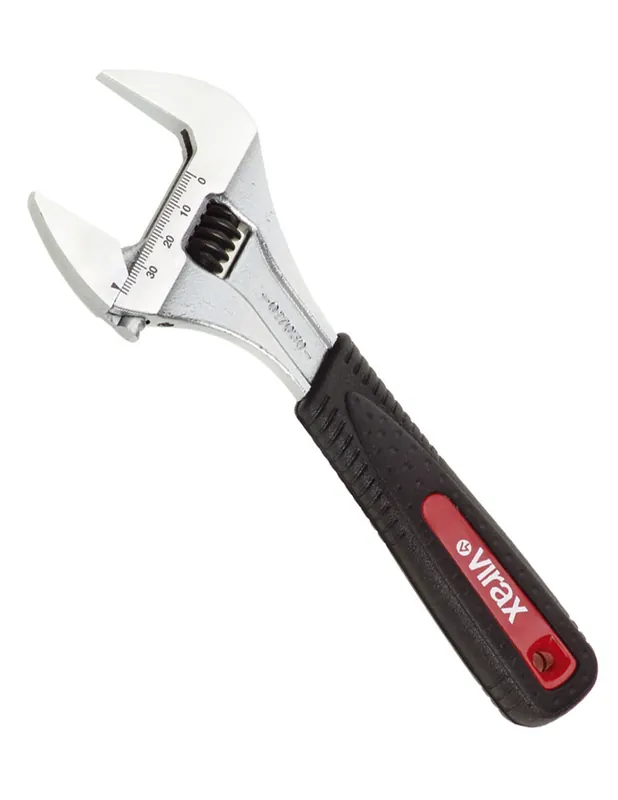 Clé à molette 6" à ouverture extra-large 017045 - Virax