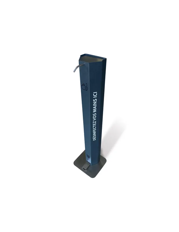 Distributeur à pédale de gel hydro alcoolique et de savon liquide sur socle DSTRB-5L