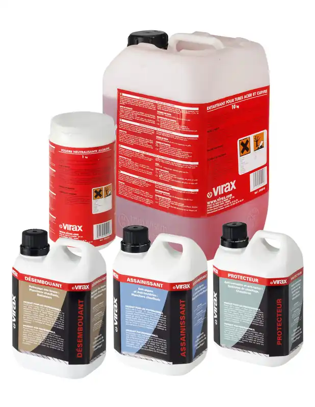 Assainissant 1 litres pour pompe à désembouer VIRAFAL 295026 - Virax